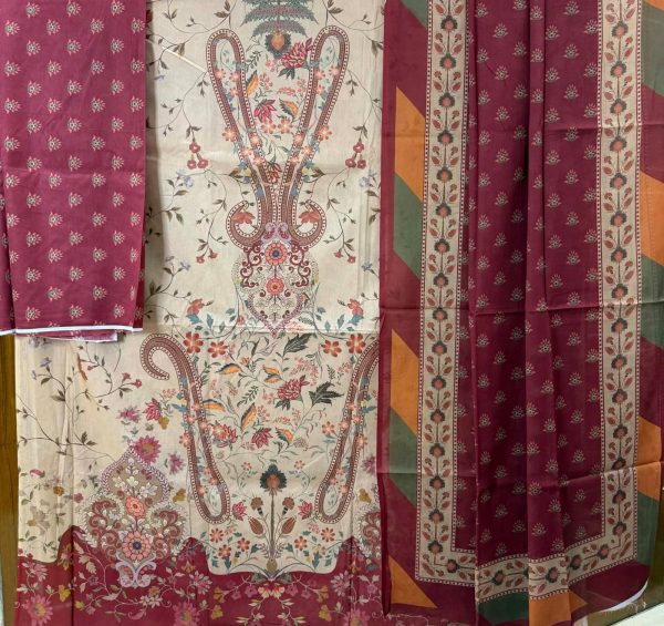 Pakistani Inspired Pure cotton Bin Hameed Salwar Kameez