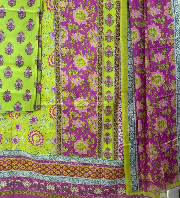 Pakistani Inspired Pure cotton Bin Hameed three piece