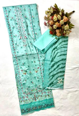 Pakistani Inspired three piece premium cotton