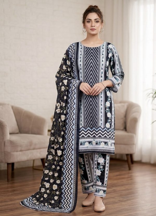 img_1030 Pakistani Inspired Bin Hameed three piece pure cotton (Unstitched)