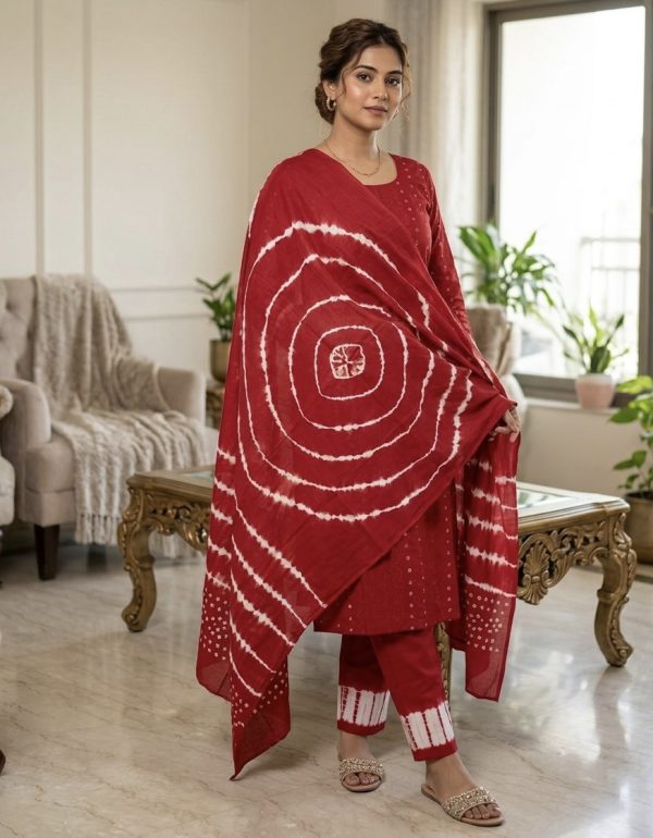 img_1074 Chundri Batik Salwar Kameez Pure Cotton (Unstitched)