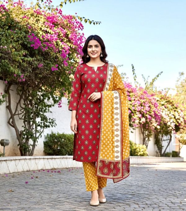 Premium joypuri patel Three piece