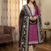 Pure cotton three piece (Unstitched)